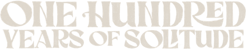 Logo de One Hundred Years of Solitude