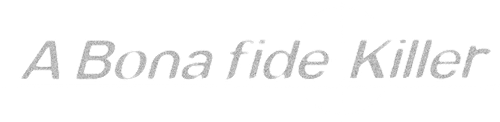 Logo de A Bona Fide Killer